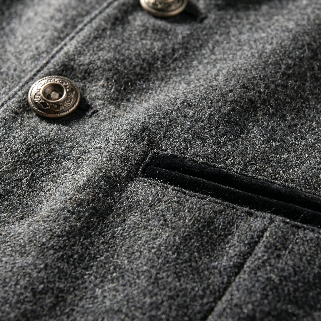 Bavrost - Gilet bavarese con bottoni sul davanti