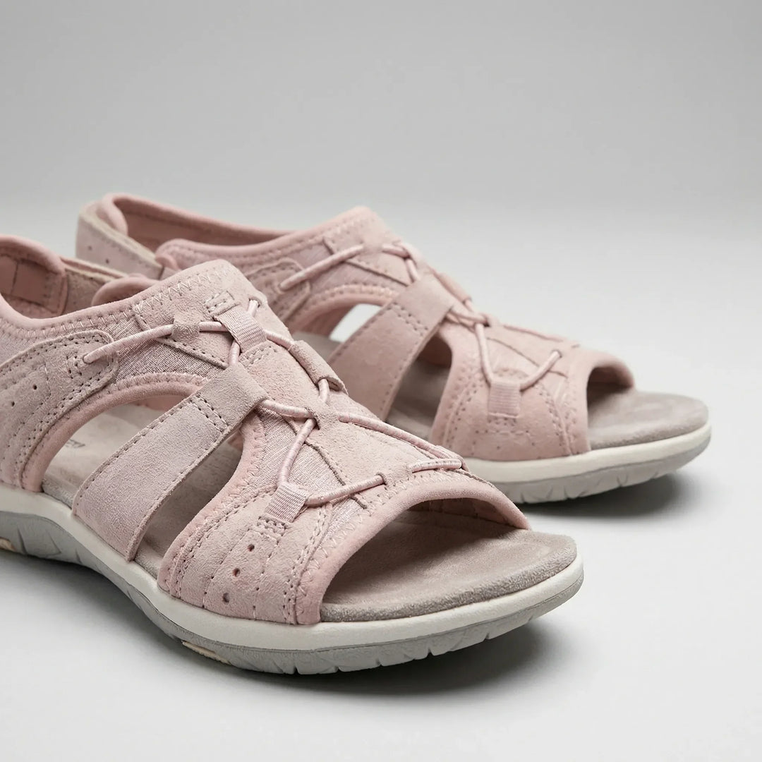Beachway - Sandalo con cinturino piatto e chiusura a slip-on