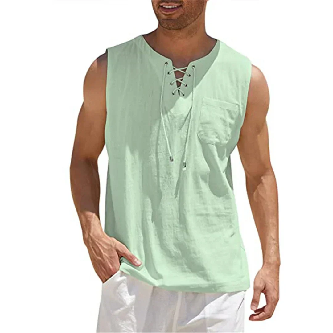 Camicia di Lino Casual per Uomini