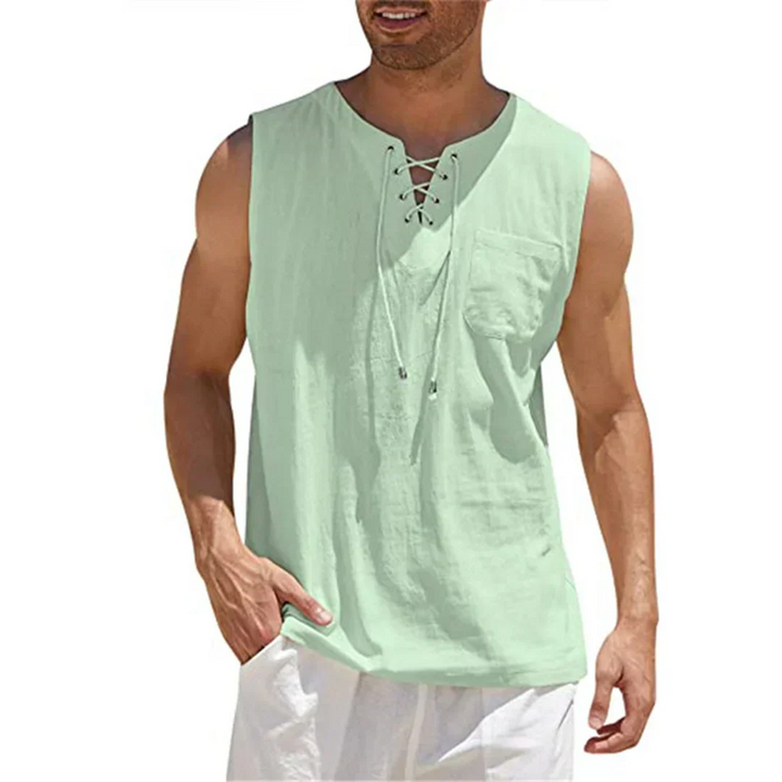 Camicia di Lino Casual per Uomini