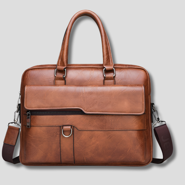 Benedicto – Elegante borsa a tracolla in pelle da uomo