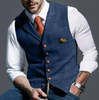 Gilet Vintage da Uomo – Stile Classico con Margine Moderno