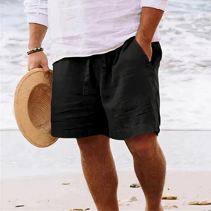 Devon – Shorts in lino da uomo