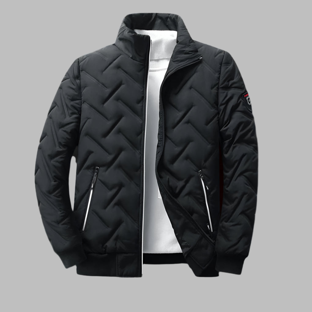 Giacca Windbreaker a Zip Completa da Uomo