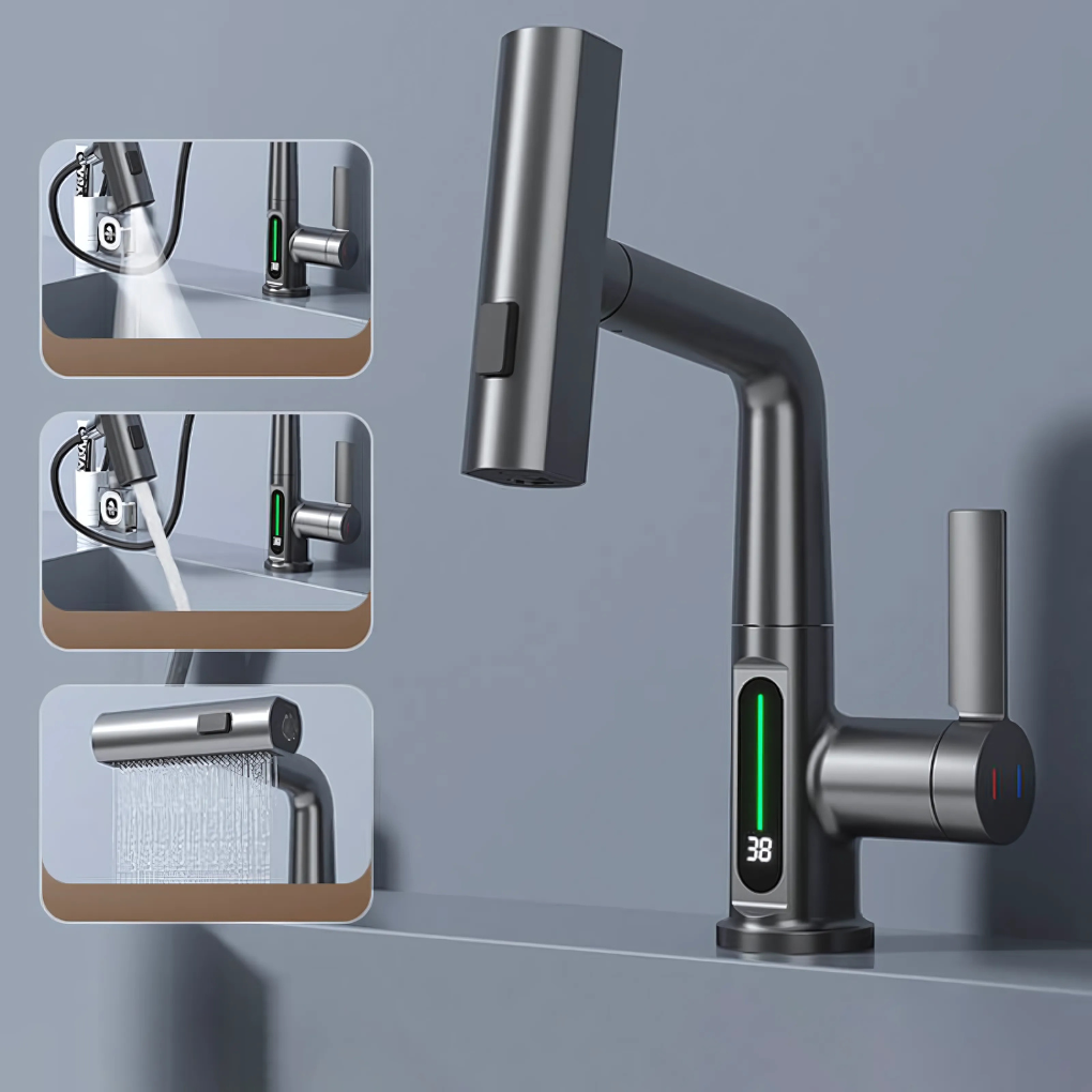 Rubinetto LED Flessibile per Cucina e Bagno