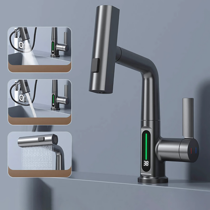 Rubinetto LED Flessibile per Cucina e Bagno
