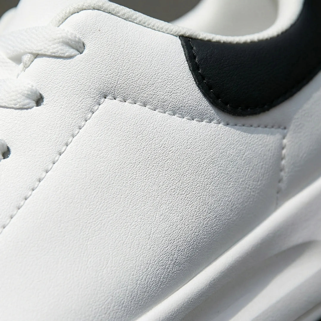 Blancova - Sneaker minimalista bassa con plateau