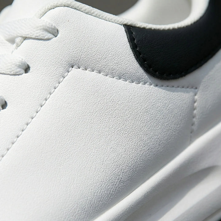 Blancova - Sneaker minimalista bassa con plateau