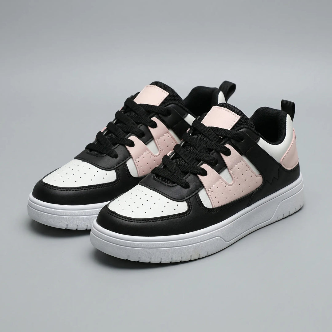 Bloompace - Sneakers basse stringate a blocchi di colore