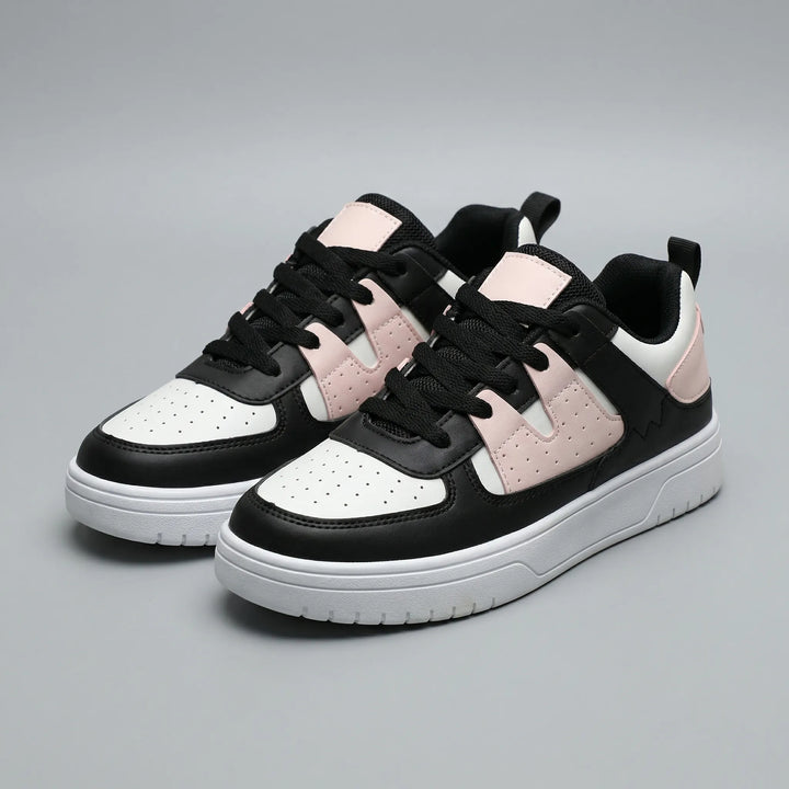Bloompace - Sneakers basse stringate a blocchi di colore
