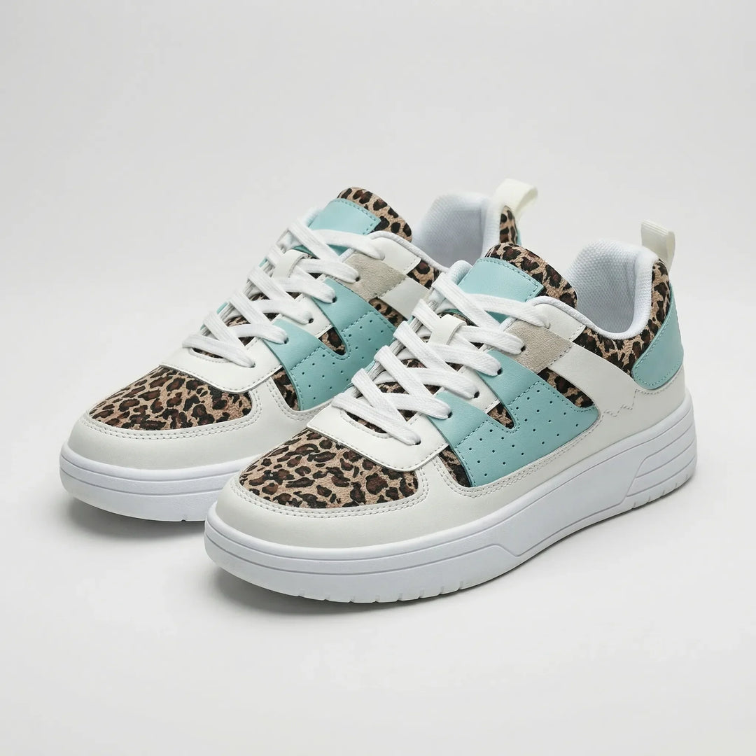 Bloompace - Sneakers basse stringate a blocchi di colore
