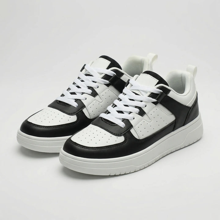 Bloompace - Sneakers basse stringate a blocchi di colore