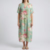 Abito Midi con Stampa Floreale