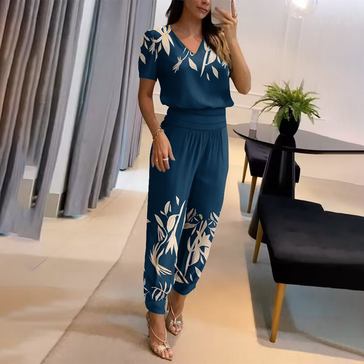 Tabea – Tuta elegante e chic con stampa per donna