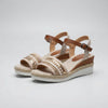 Sandali Wedge Boho Aperti per Donne