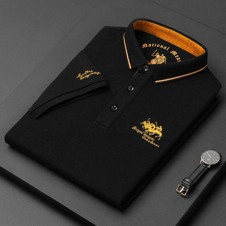 Polo Shirt Casual Button Down per Uomo