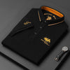 Polo Shirt Casual Button Down per Uomo