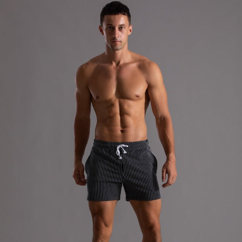 Pantaloni Corti Fitness Super Stretch per Uomini | Flessibilità & Comfort