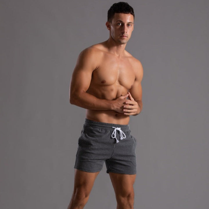 Pantaloni Corti Fitness Super Stretch per Uomini | Flessibilità & Comfort