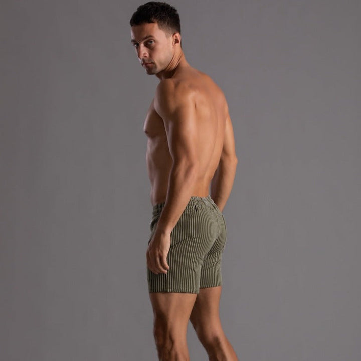 Pantaloni Corti Fitness Super Stretch per Uomini | Flessibilità & Comfort