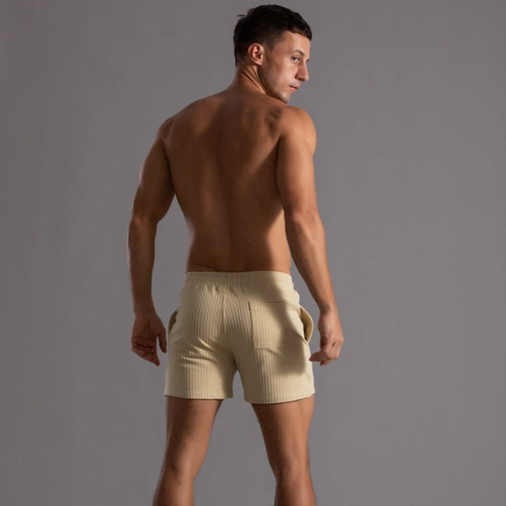 Pantaloni Corti Fitness Super Stretch per Uomini | Flessibilità & Comfort