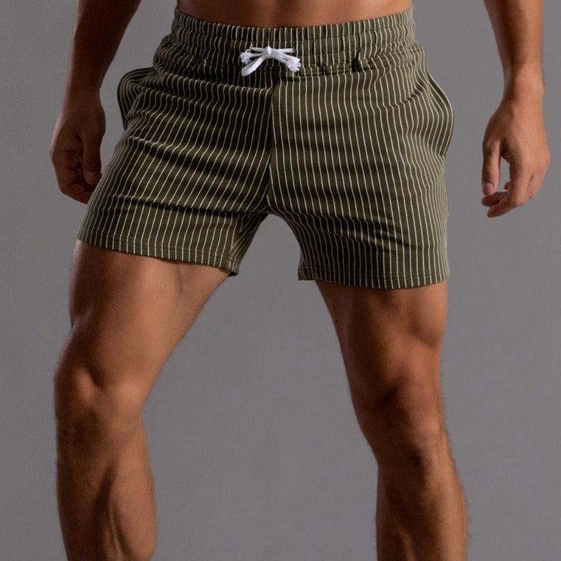 Pantaloni Corti Fitness Super Stretch per Uomini | Flessibilità & Comfort