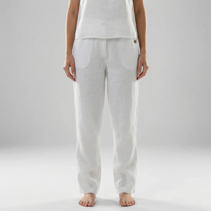 Brelova - Pantaloni a gamba larga dalla vestibilità comoda