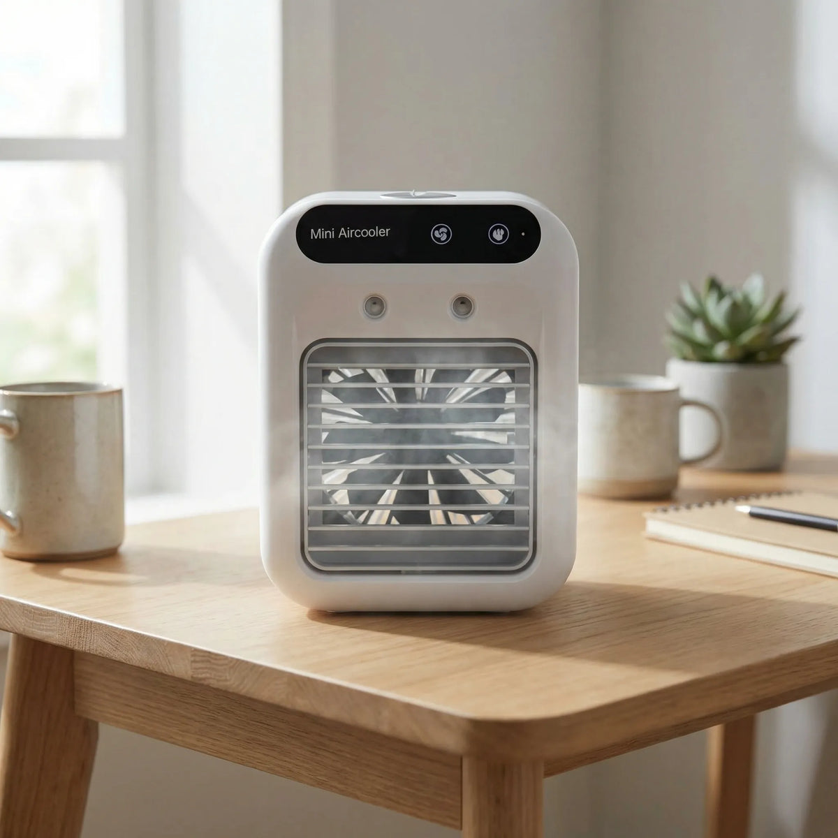 Ventilatore Portatile Compatto Con Diffusore