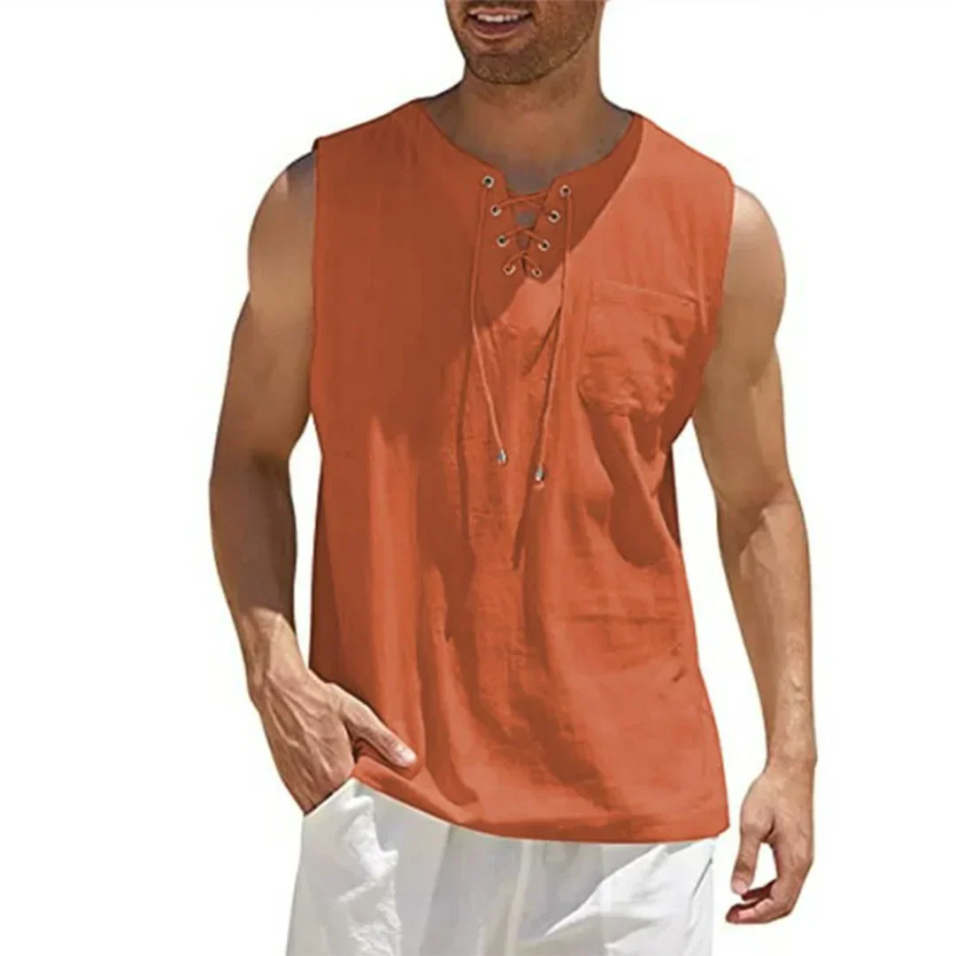Camicia di Lino Casual per Uomini
