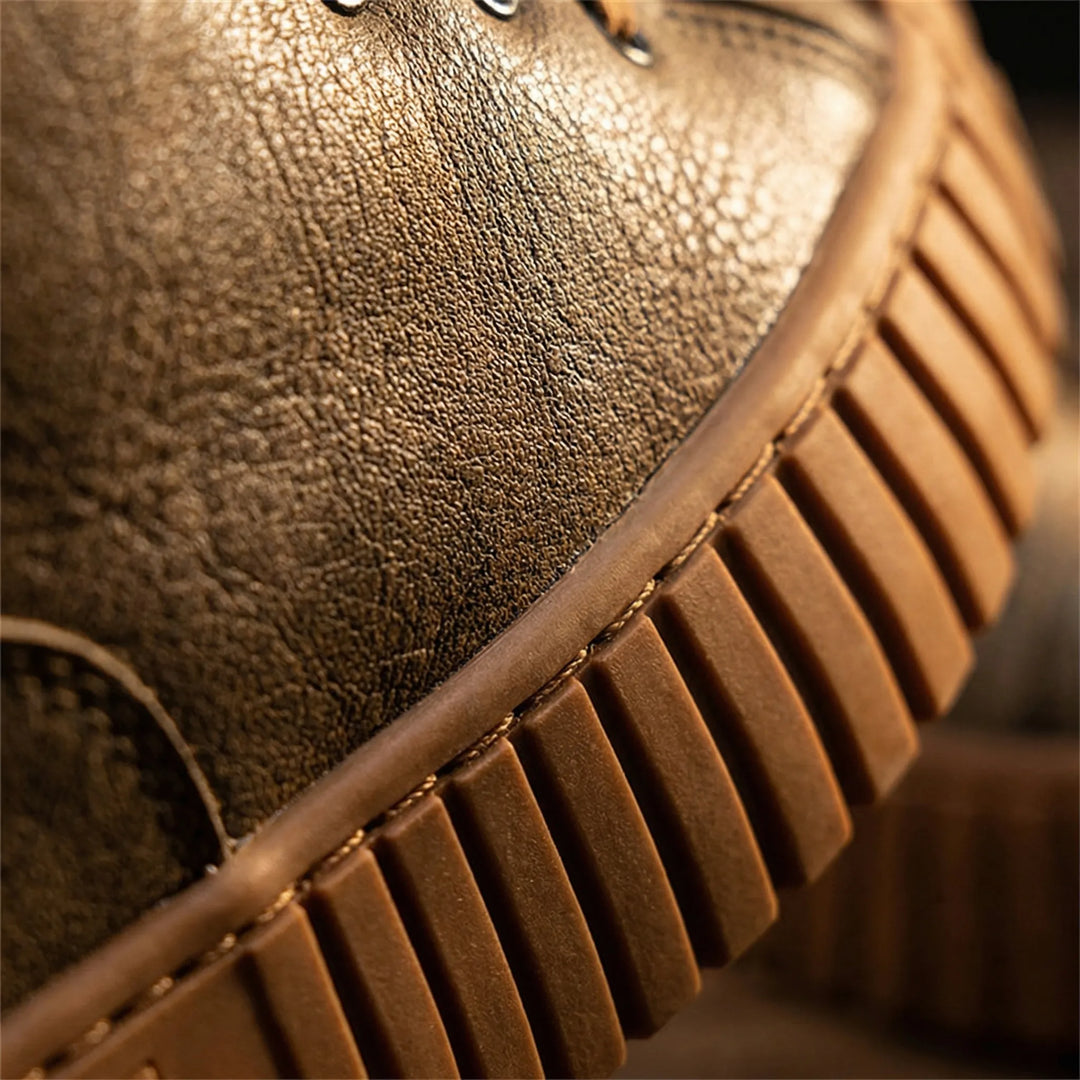 Brixford - Sneaker da uomo alta in stile britannico