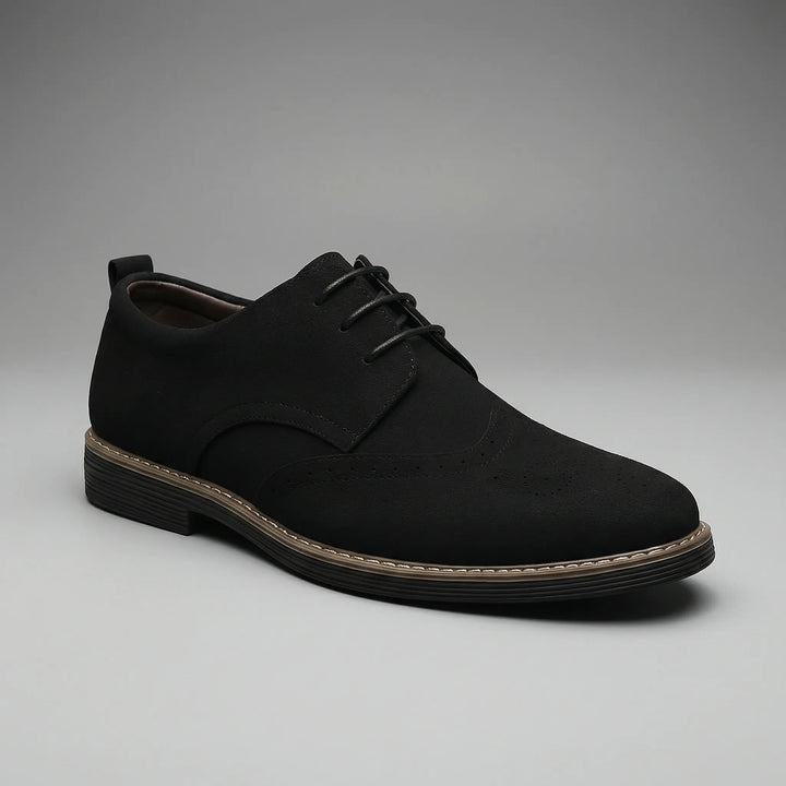 Broquell - Brogue Detail Lace-Up Oxford Shoe