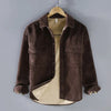 Camicia in velluto a coste: camicia da uomo calda, vintage e casual