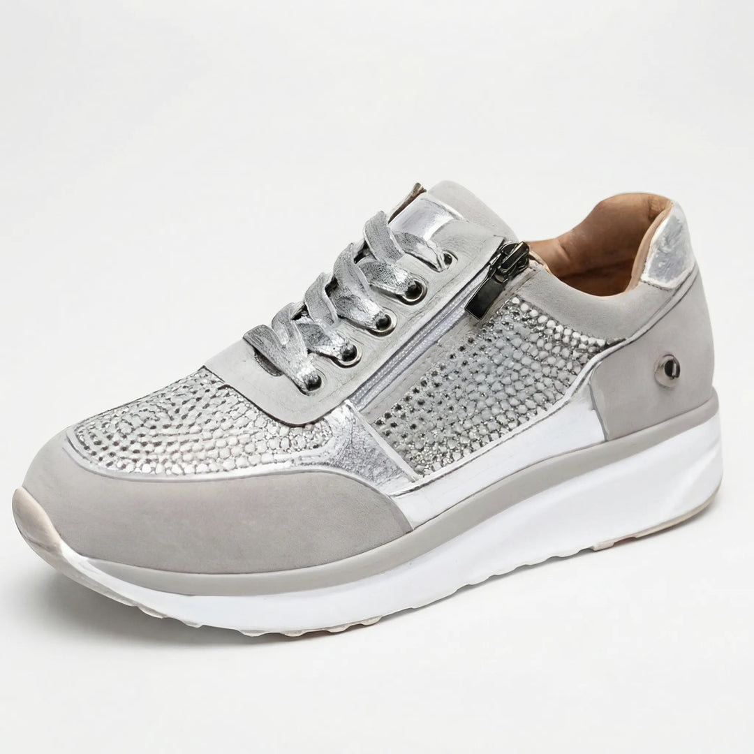 Bunivex - Sneaker casual con punta larga