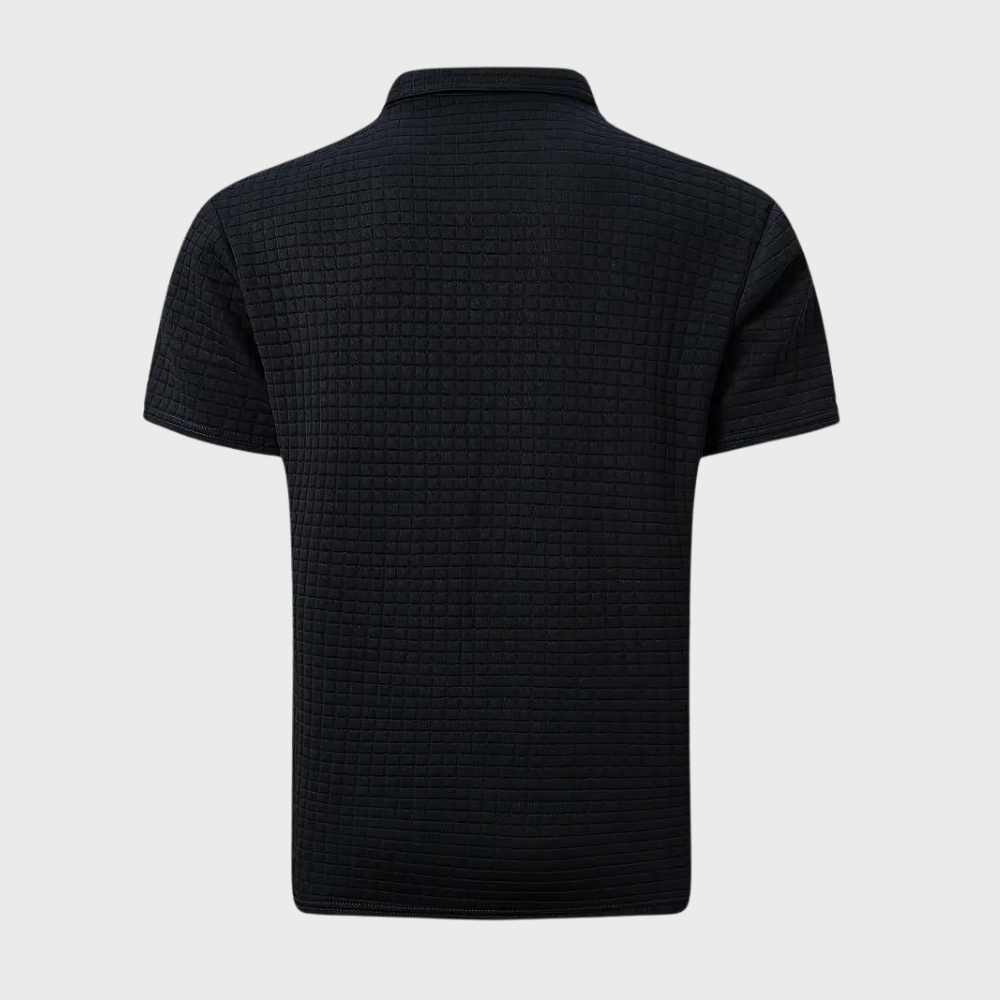 Polo slim fit in cotone da uomo