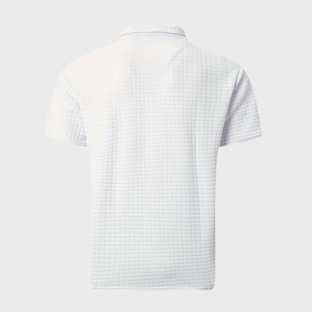 Polo slim fit in cotone da uomo