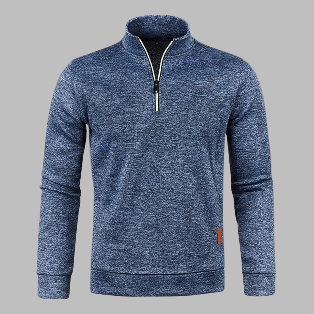 Maglione Estivo da Uomo con Zip