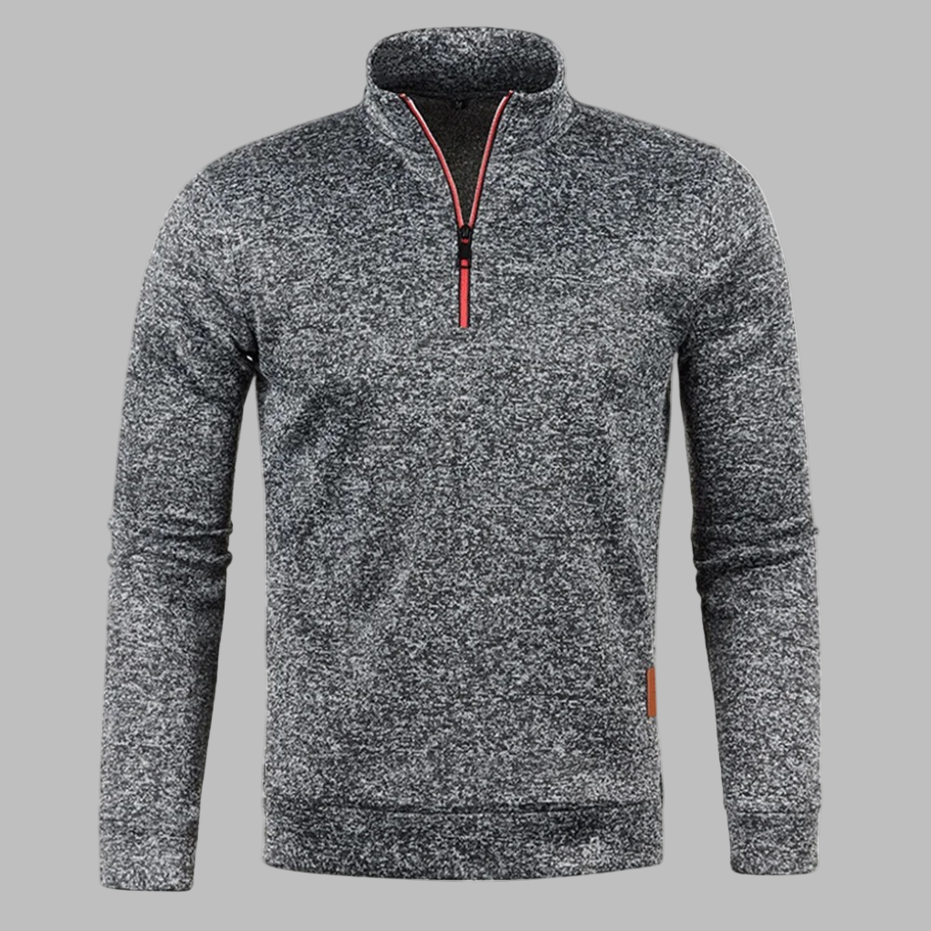 Maglione Estivo da Uomo con Zip