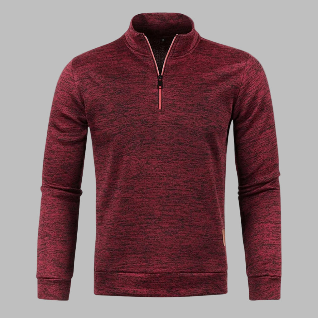 Maglione Estivo da Uomo con Zip
