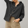 Blusa in Lino Vintage per Donne