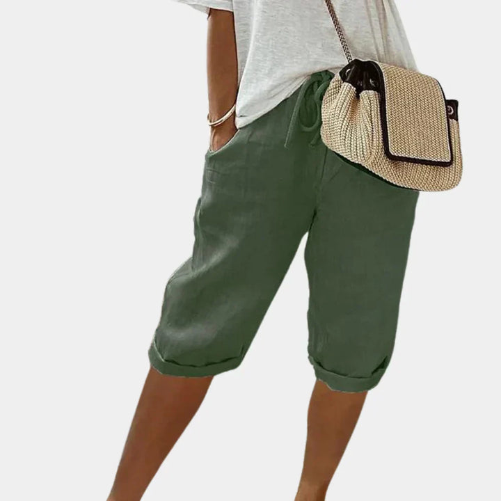 Pantaloni Corti Confortevoli per Donne