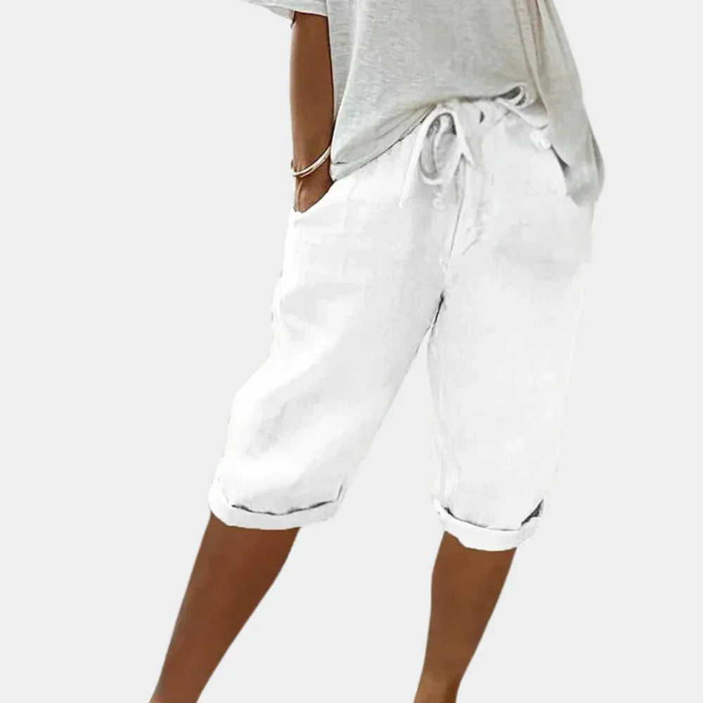 Pantaloni Corti Confortevoli per Donne