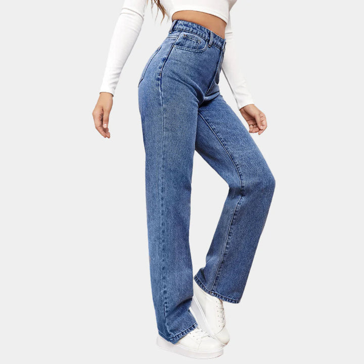 Jeans casual larghi da donna