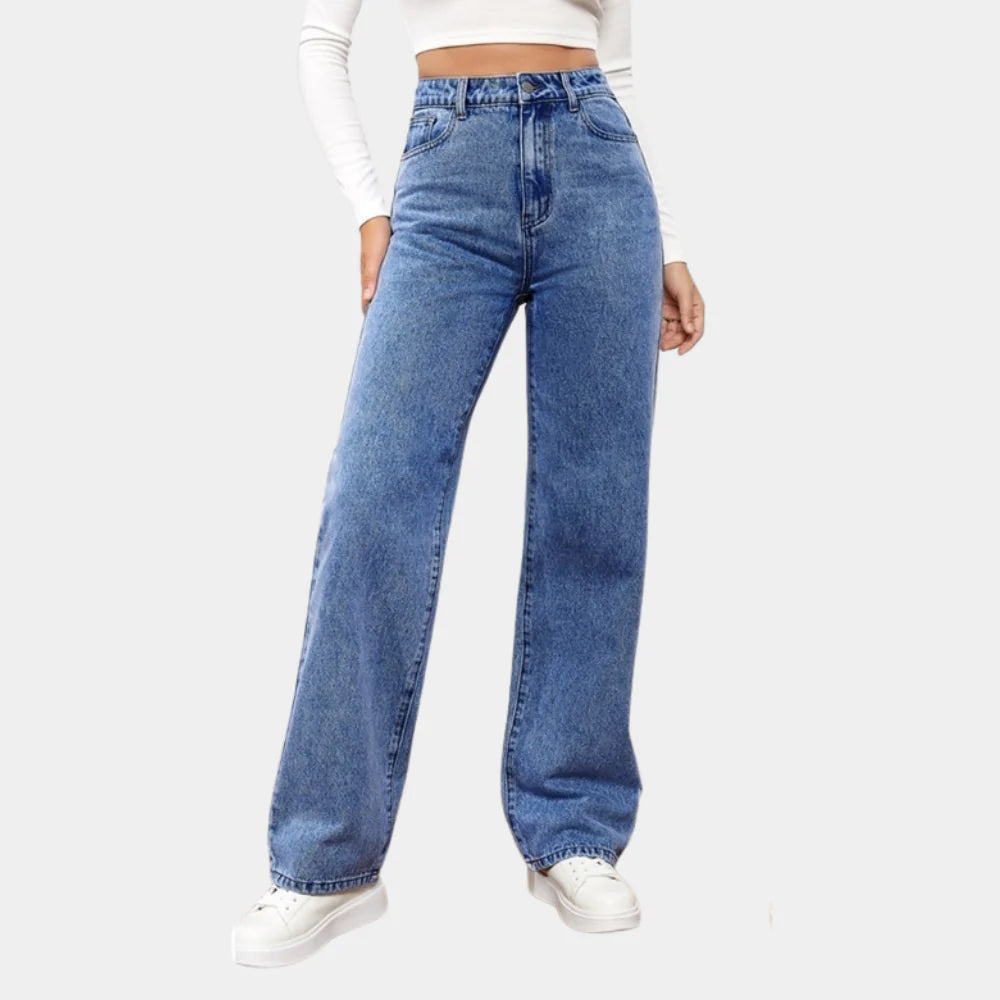 Jeans Dritti Casual per Donne