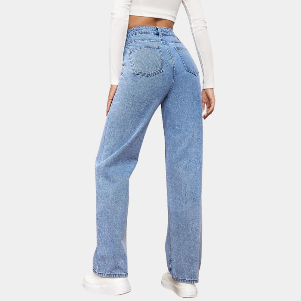 Jeans Dritti Casual per Donne