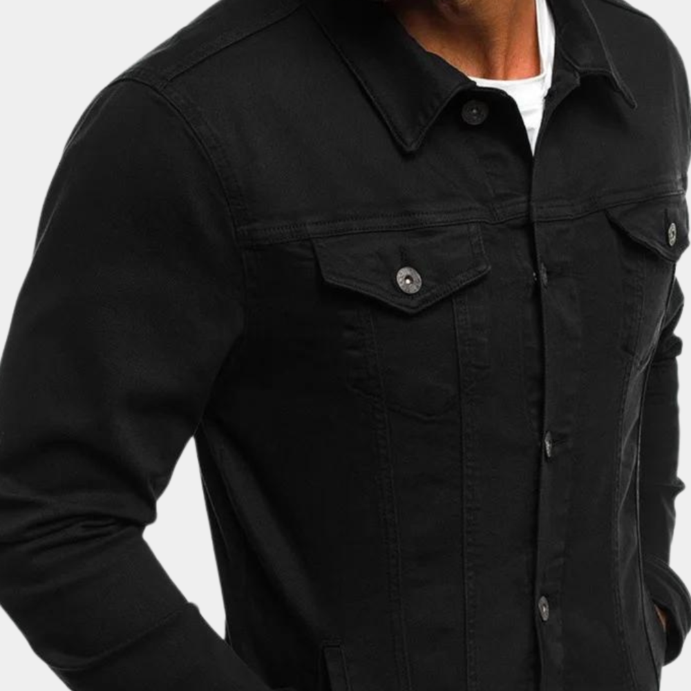 Giacca casual in denim da uomo: lo stile intramontabile incontra il comfort quotidiano
