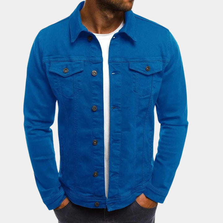 Giacca casual in denim da uomo: lo stile intramontabile incontra il comfort quotidiano