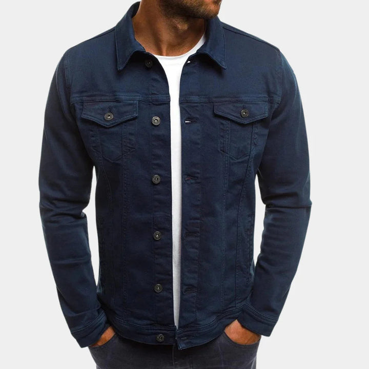 Giacca Denim Casual per Uomini