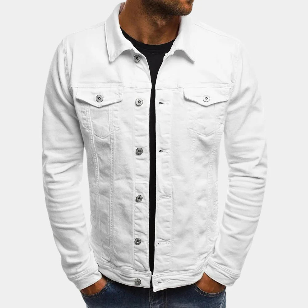 Giacca casual in denim da uomo: lo stile intramontabile incontra il comfort quotidiano