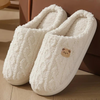 Pantofole Fluffy Orso da Donna Pronte per l'Inverno