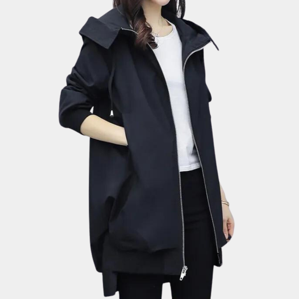 UrbanShield - giacca intermedia da donna con cappuccio.